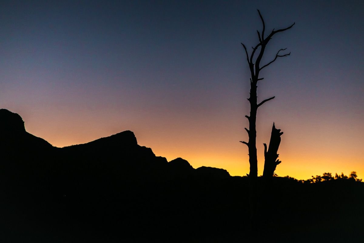 flinders ranges sunset