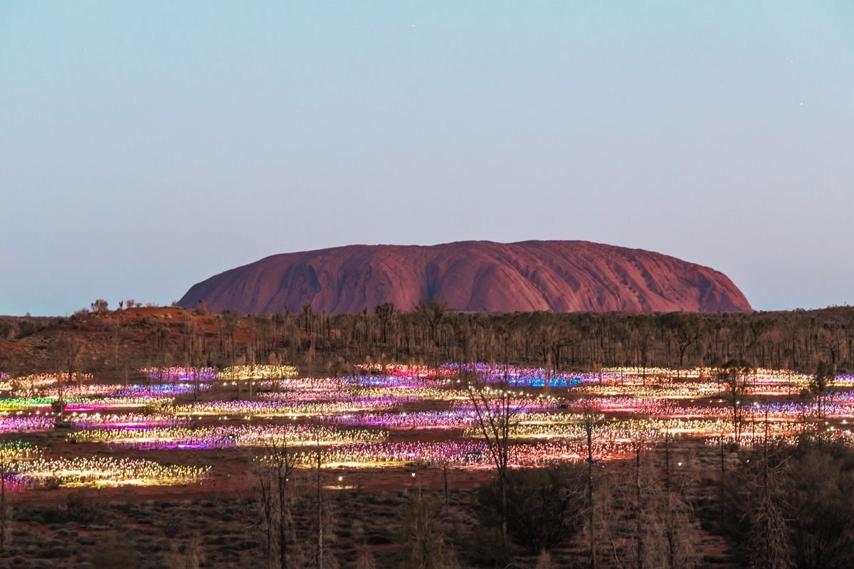 uluru field of light