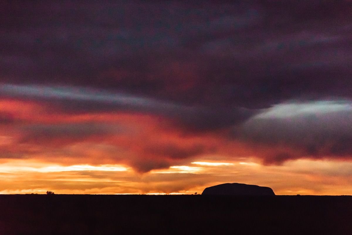 red centre of australia