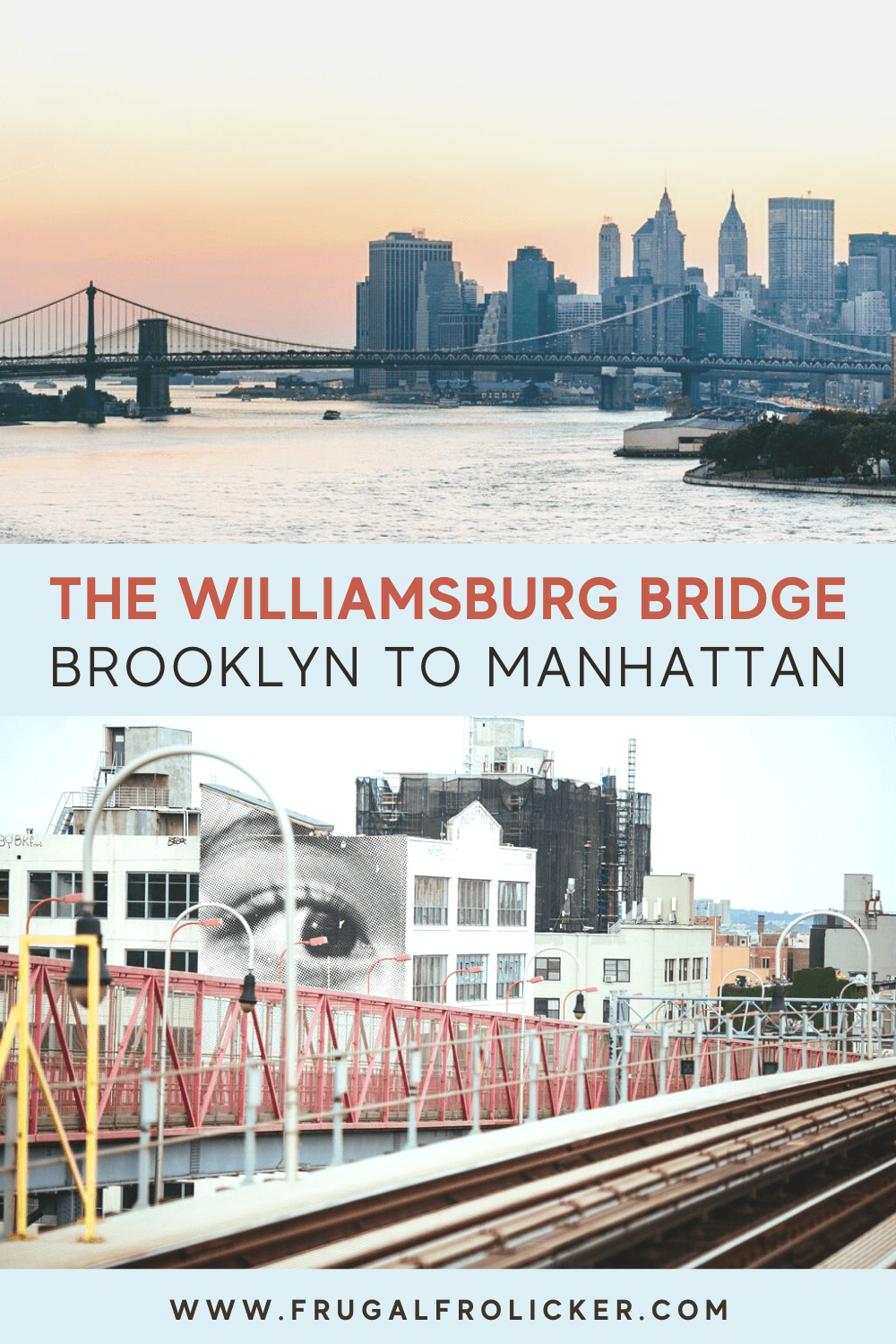 Williamsburg Bridge in Brooklyn, New York