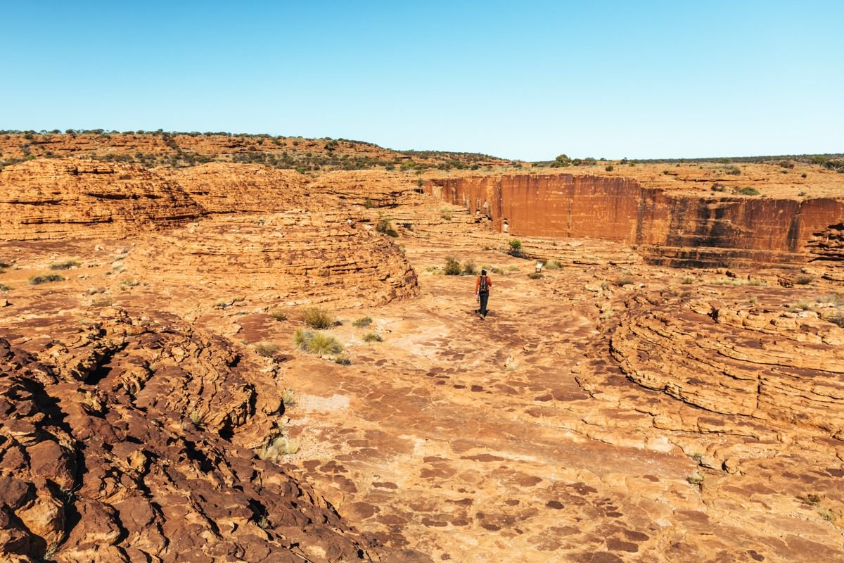 red centre of australia