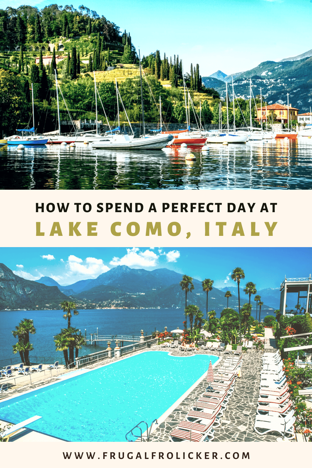 One Day in Lake Como, Italy