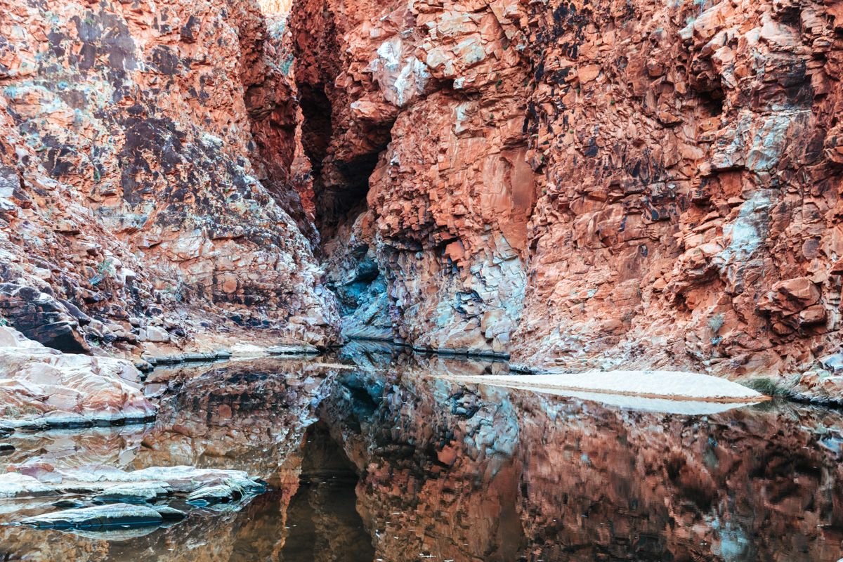 red centre of australia