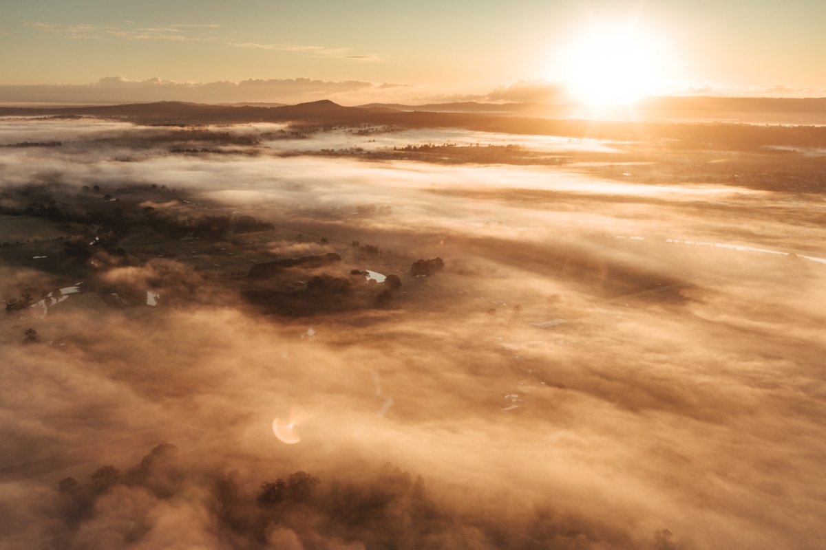 gold coast hot air balloon