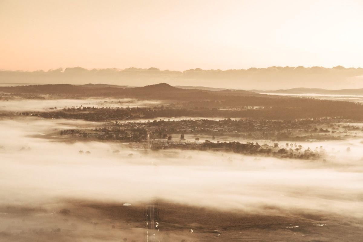 hot air balloon gold coast