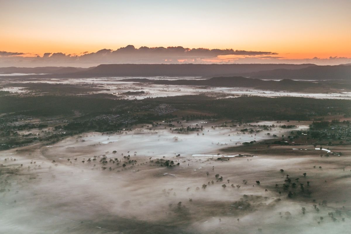 hot air balloon gold coast