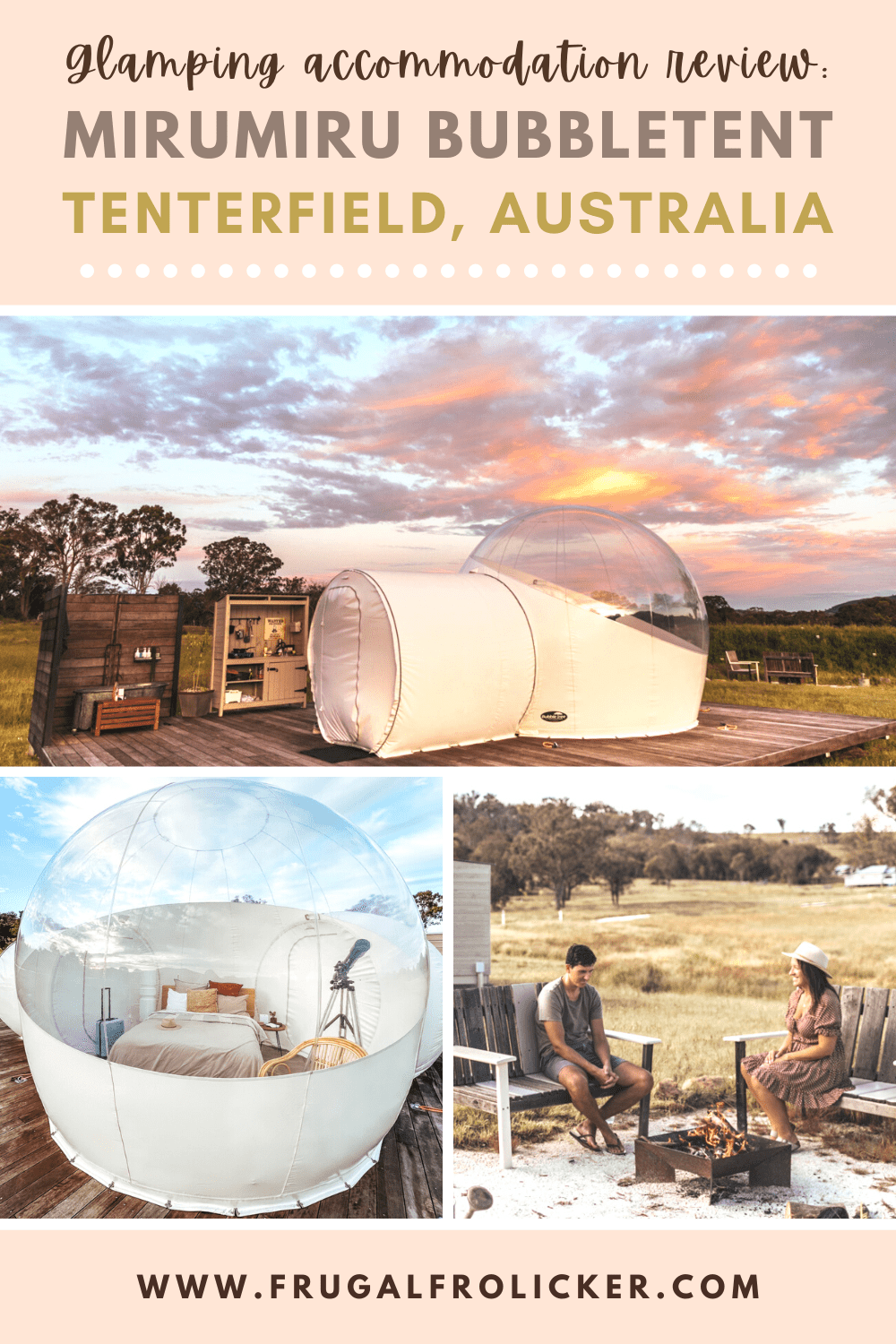 Mirumiru Bubble Tent: Unique Tenterfield Accommodation