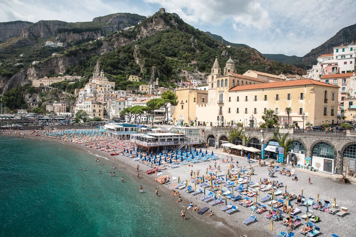 amalfi coast beach