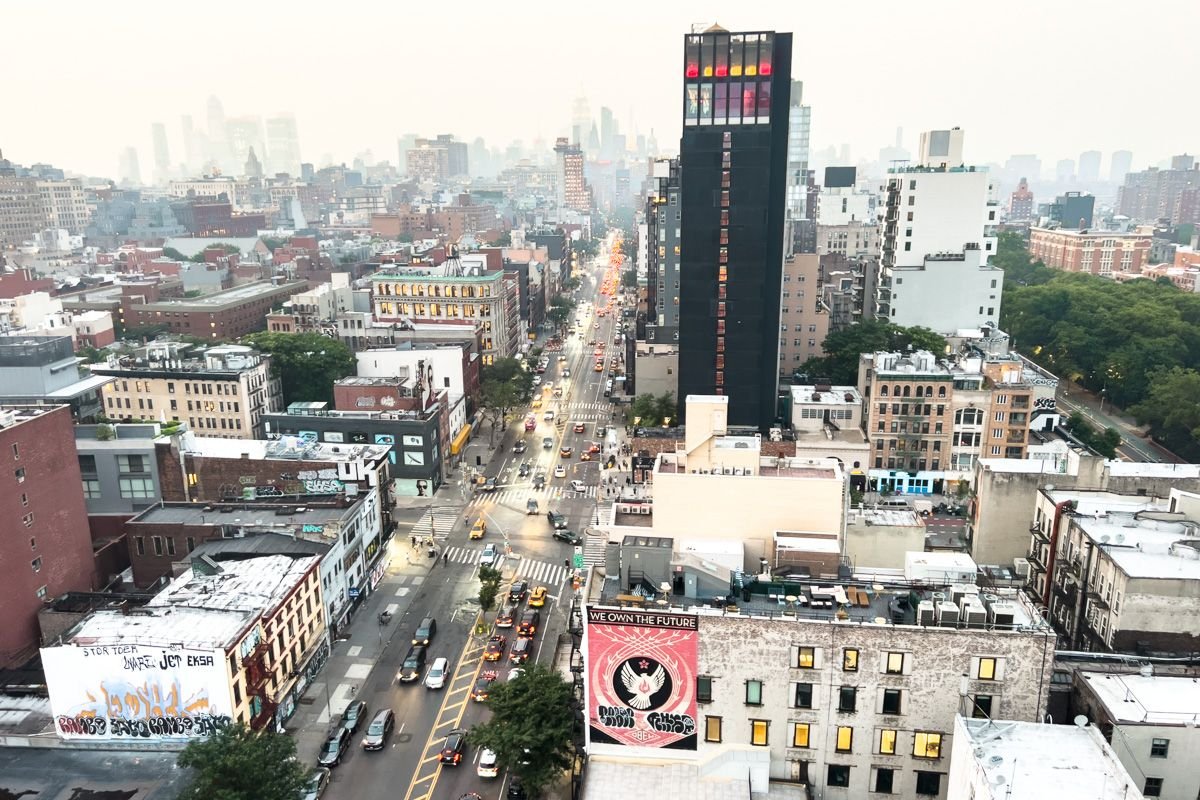 nyc rooftop view