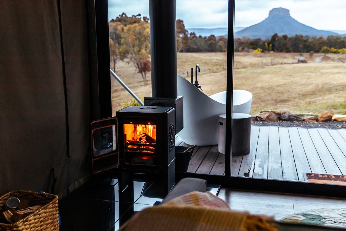 blue mountains glamping