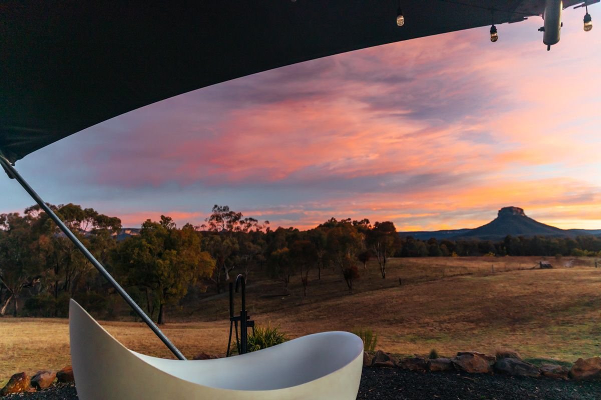 blue mountains glamping