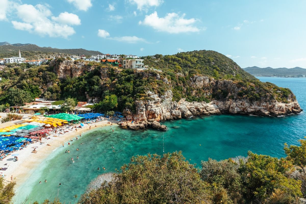 kas turkey beach
